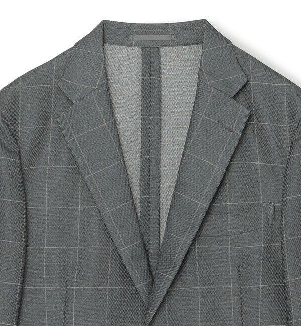 MACKINTOSH PHILOSOPHY「テーラードジャージー ジャケット カラミウィンドウペーン」|テーラードジャケット|