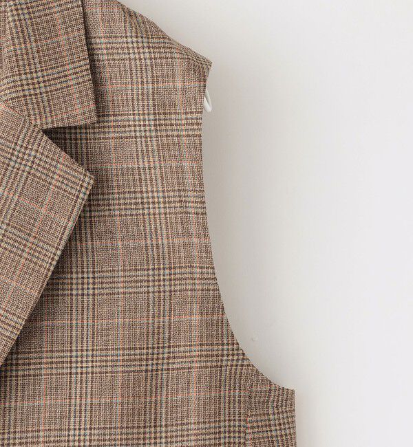 MACKINTOSH PHILOSOPHY「バスケットチェックテーラードジレ」|ブルゾン・スタジャン|