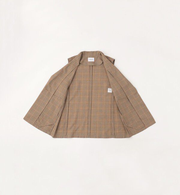 MACKINTOSH PHILOSOPHY「バスケットチェックテーラードジレ」|ブルゾン・スタジャン|