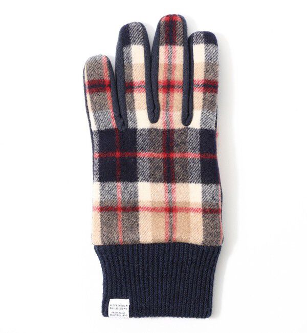 MACKINTOSH PHILOSOPHY「ハウスチェック　グローブ」|手袋|