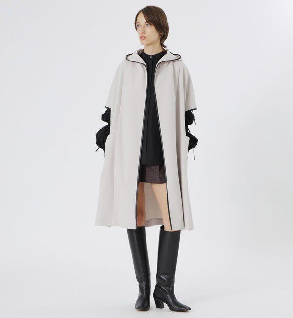  「フーディーパイピングジレ」|ブルゾン・スタジャン|