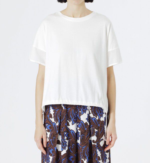  「バックプリーツTシャツ」|Tシャツ・カットソー|