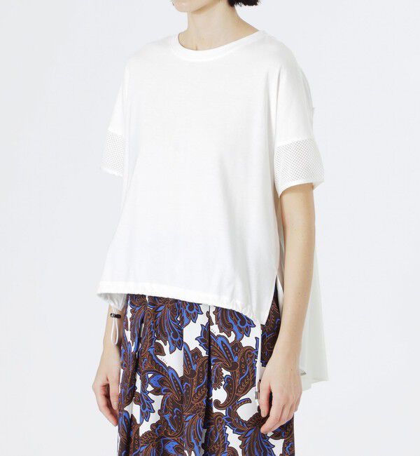  「バックプリーツTシャツ」|Tシャツ・カットソー|