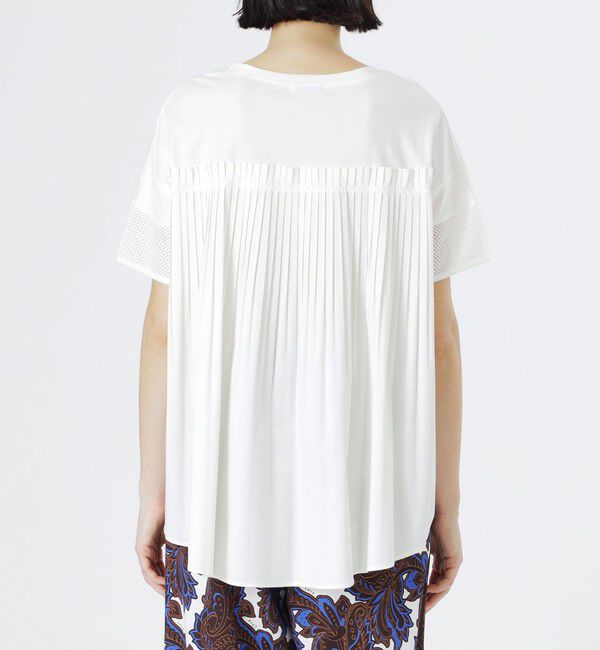  「バックプリーツTシャツ」|Tシャツ・カットソー|