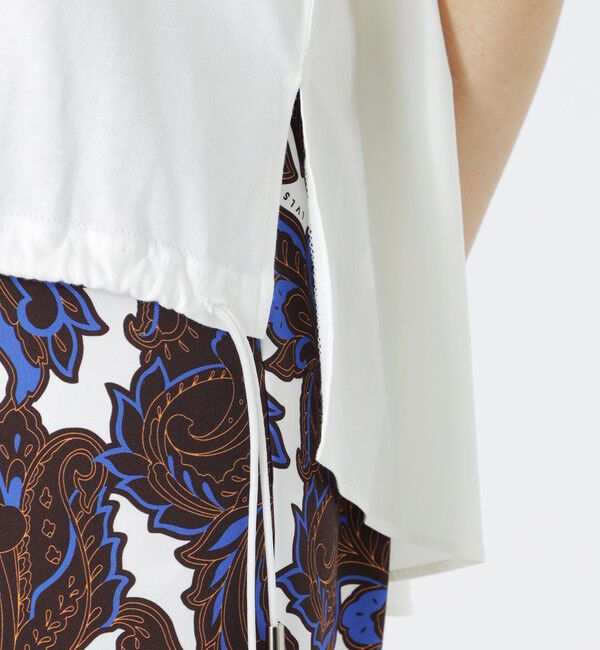  「バックプリーツTシャツ」|Tシャツ・カットソー|