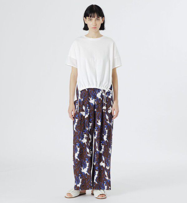  「バックプリーツTシャツ」|Tシャツ・カットソー|