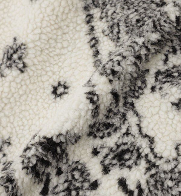  「ペイズリーボアコンビカーデ」|ニット・セーター|