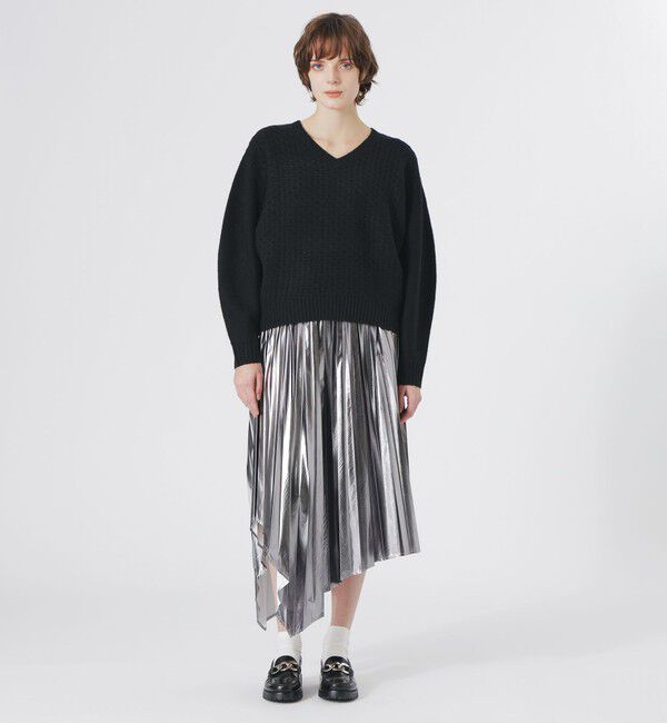  「マシュマロVネックプルオーバー」|ニット・セーター|