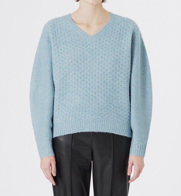  「マシュマロVネックプルオーバー」|ニット・セーター|