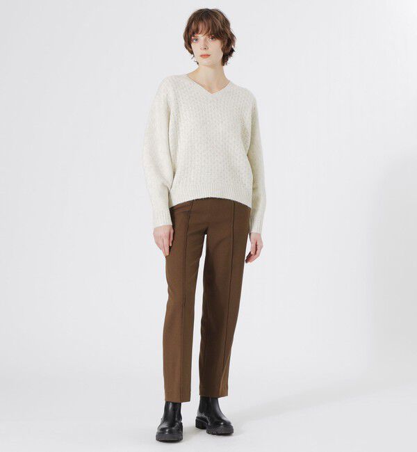 「マシュマロVネックプルオーバー」|ニット・セーター|