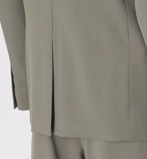  「ウールミックスツイルジャケット」|テーラードジャケット|