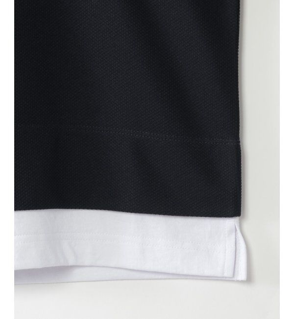 ikka kids「【親子おそろい】ハニカムレイヤード5分袖（120~160cm）」|Tシャツ・カットソー|