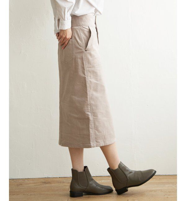 ikka「コーデュロイスカート」|スカート|