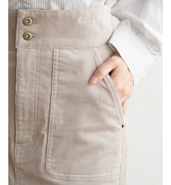 ikka「コーデュロイスカート」|スカート|