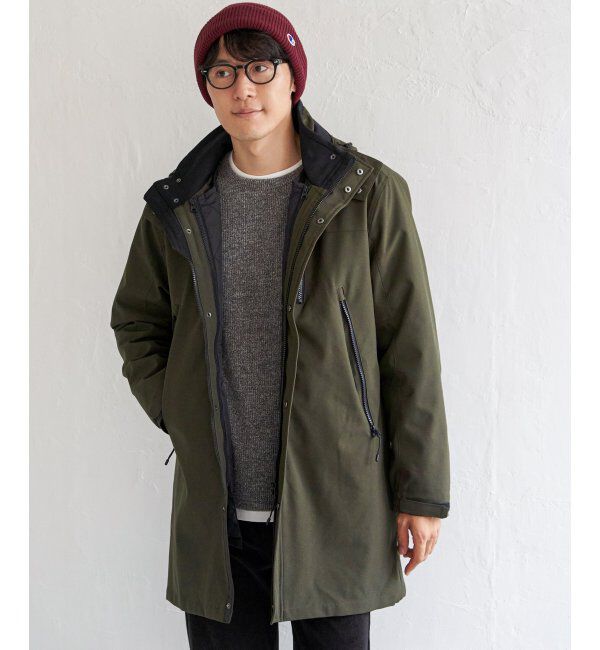 ikka「【撥水】sorona(R) 3WAYロングコート」|その他|