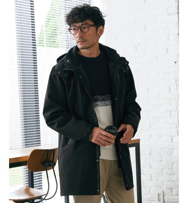 ikka「【撥水】sorona(R) 3WAYロングコート」|その他|