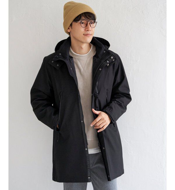 ikka「【撥水】sorona(R) 3WAYロングコート」|その他|