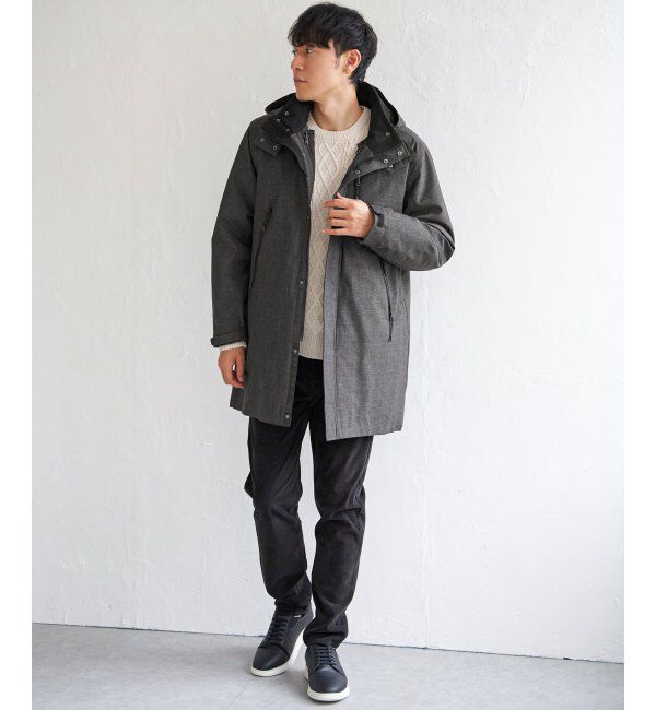 ikka「【撥水】sorona(R) 3WAYロングコート」|その他|