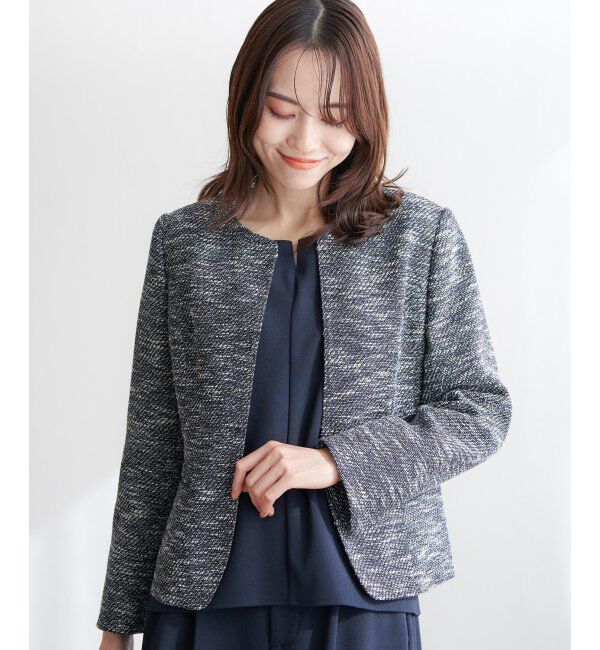 IKKA LOUNGE「ファンシーツイードジャケット」|その他|