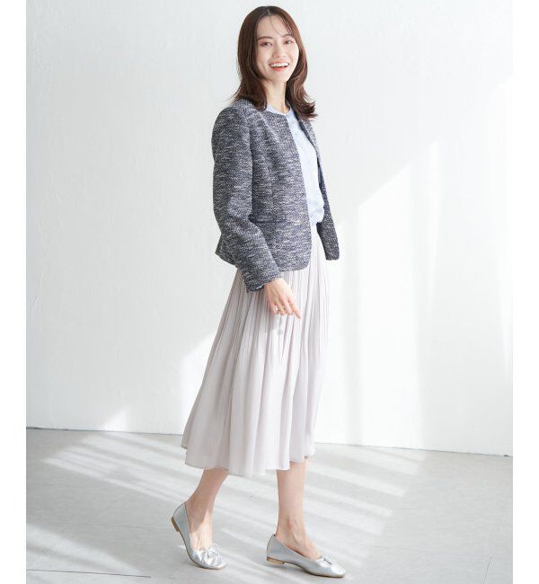 IKKA LOUNGE「ファンシーツイードジャケット」|その他|