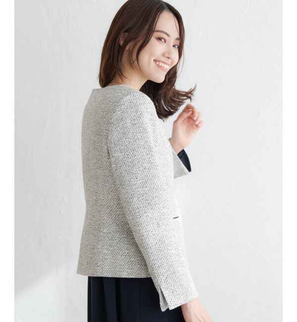 IKKA LOUNGE「ファンシーツイードジャケット」|その他|