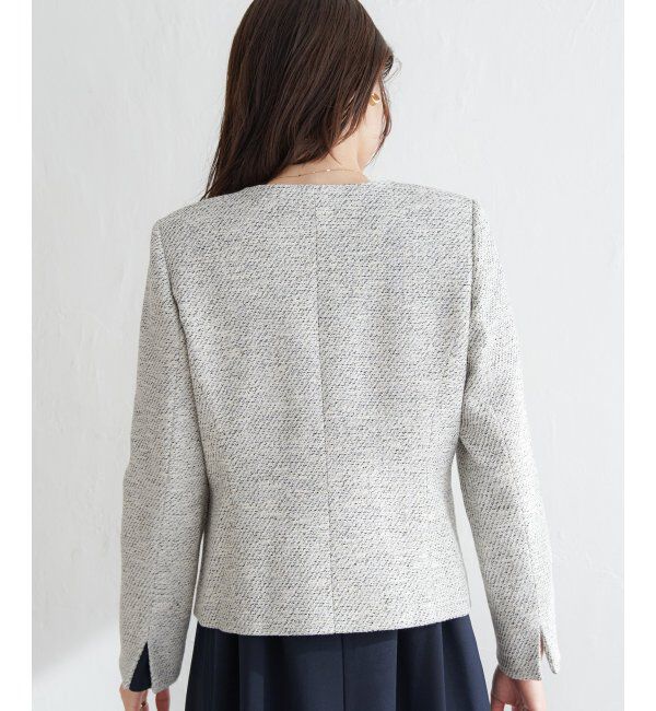 IKKA LOUNGE「ファンシーツイードジャケット」|その他|