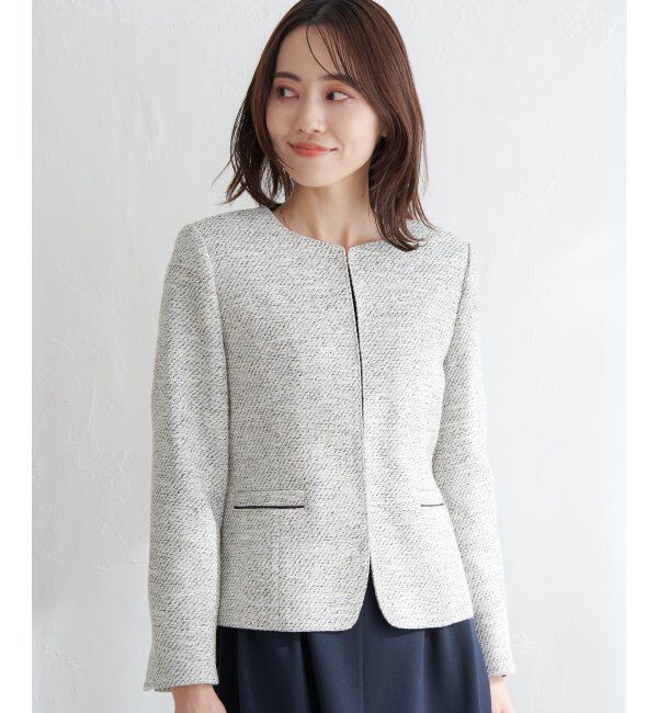 IKKA LOUNGE「ファンシーツイードジャケット」|その他|