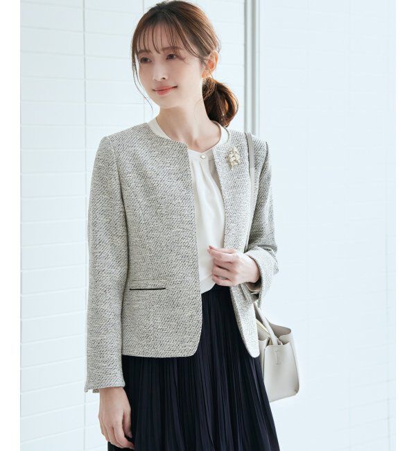 IKKA LOUNGE「ファンシーツイードジャケット」|その他|