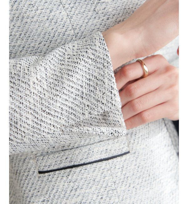 IKKA LOUNGE「ファンシーツイードジャケット」|その他|