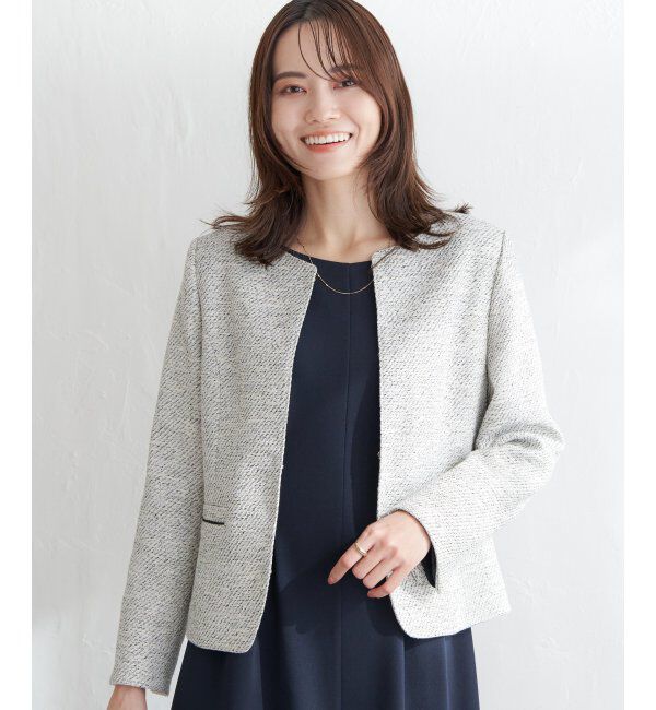 IKKA LOUNGE「ファンシーツイードジャケット」|その他|