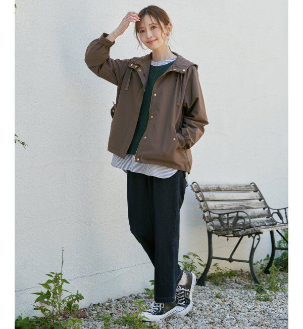 ikka「ピケライトマウンテンパーカ」|ブルゾン・スタジャン|