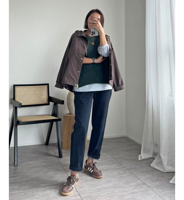 ikka「ピケライトマウンテンパーカ」|ブルゾン・スタジャン|