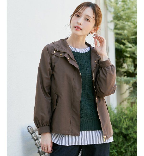 ikka「ピケライトマウンテンパーカ」|ブルゾン・スタジャン|