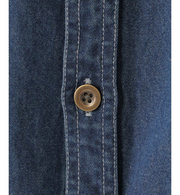 ikka kids「【親子コーデ】フェイクスエード／デニムシャウター（110~160cm）」|シャツ・ブラウス|