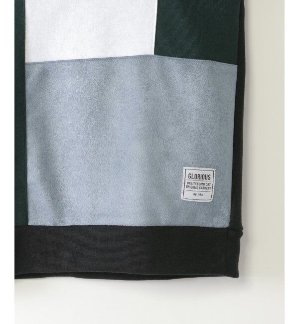 ikka kids「【親子コーデ】フェイクスエードブロックスプルオーバー（120~160cm）」|Tシャツ・カットソー|