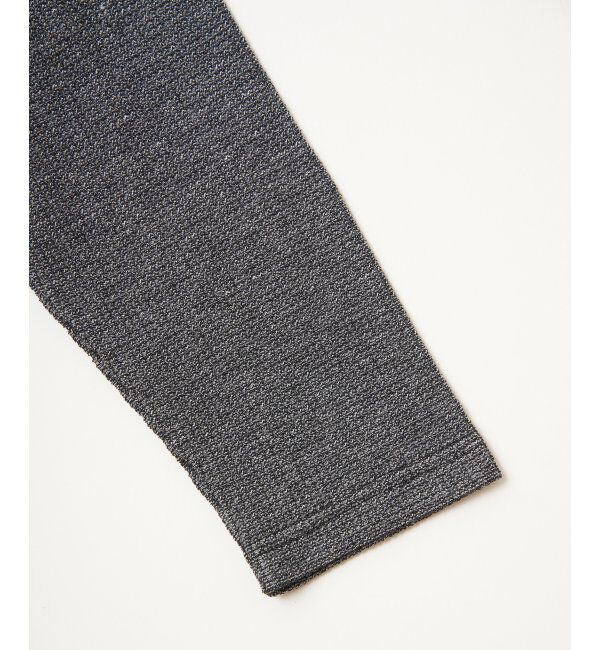 ikka「メランジワッフルポケフェイクロンＴ」|Tシャツ・カットソー|