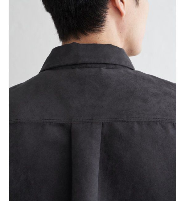 ikka「フェイクスウェードシャウター」|シャツ・ブラウス|