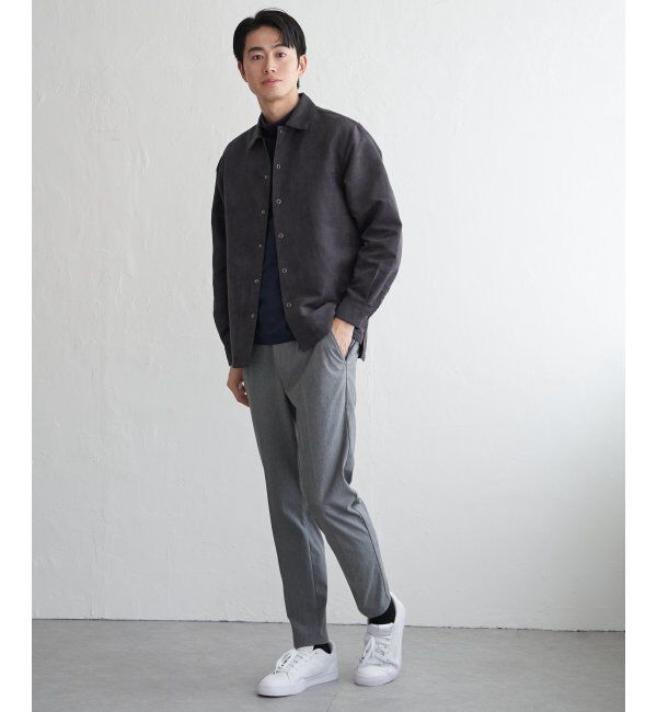 ikka「フェイクスウェードシャウター」|シャツ・ブラウス|