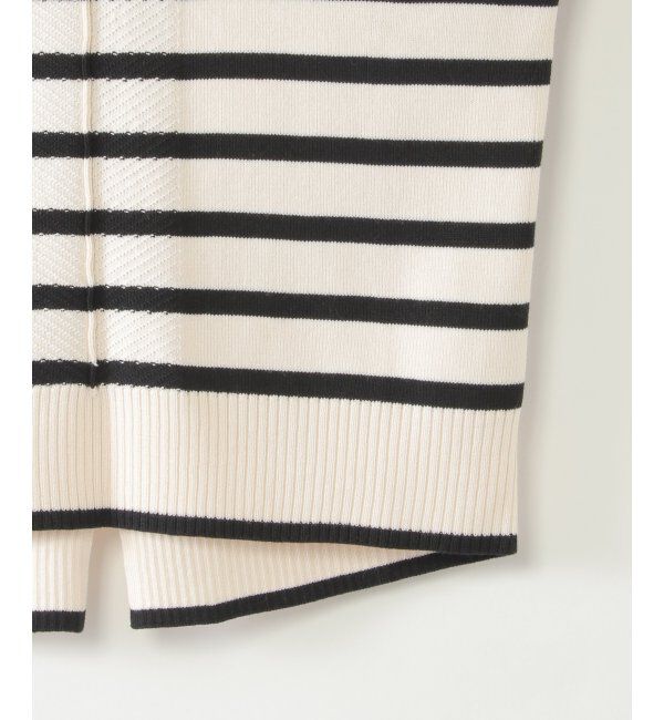 ikka kids「【親子コーデ】コットンMIXボーダーニットプルオーバー（120~160cm）」|その他|