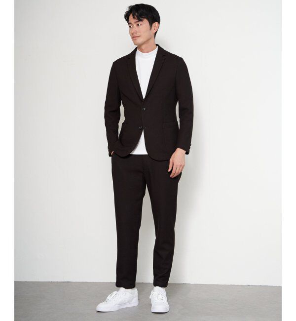 IKKA LOUNGE「GOKU楽ワークウールライクパンツ」|その他|