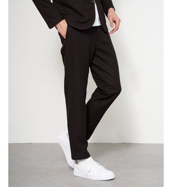 IKKA LOUNGE「GOKU楽ワークウールライクパンツ」|その他|