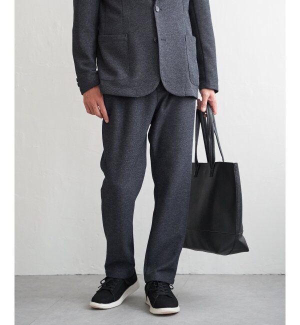 IKKA LOUNGE「GOKU楽ワークウールライクパンツ」|その他|