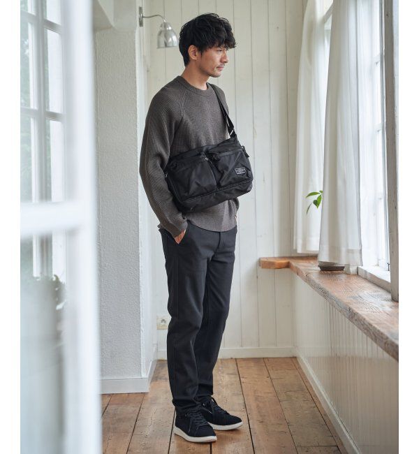 ikka「ウォッシャブル畦クルーネックニット」|プルオーバー|