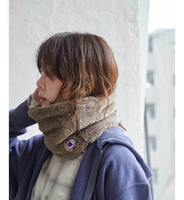 ikka「Champion 2フェイスネックウォーマー」|マフラー|