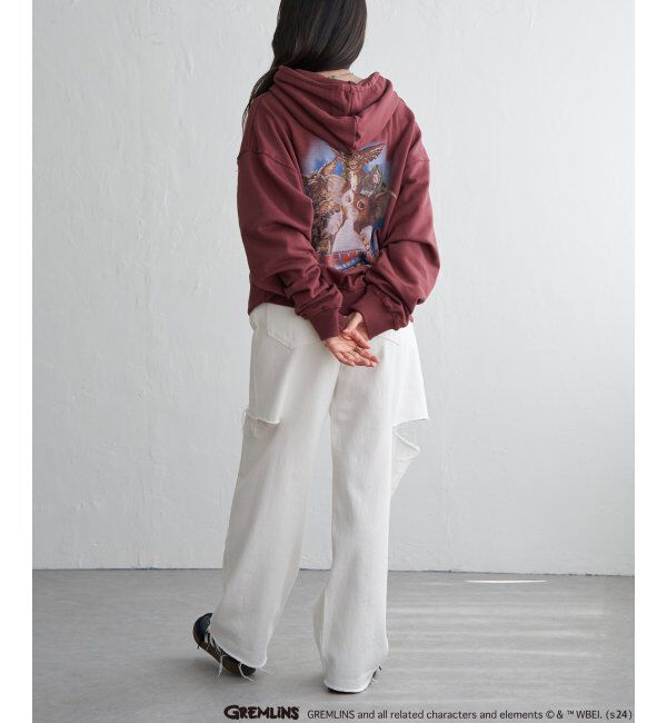 VENCE share style「GREMLINS グレムリン フォトプリント フロントジップパーカー」|パーカー|