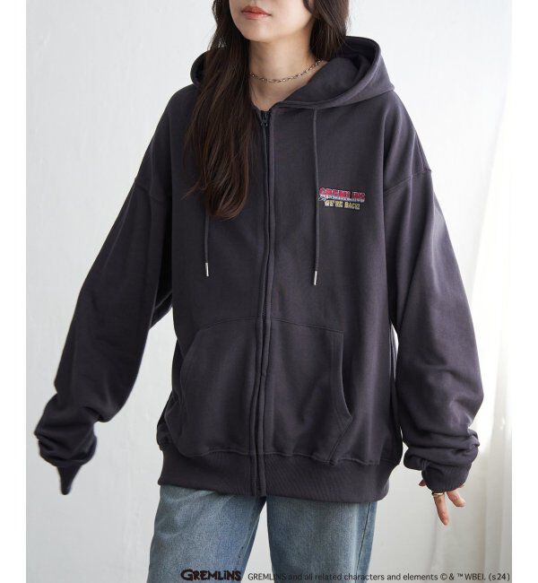 VENCE share style「GREMLINS グレムリン フォトプリント フロントジップパーカー」|パーカー|