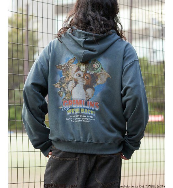 VENCE share style「GREMLINS グレムリン フォトプリント フロントジップパーカー」|パーカー|