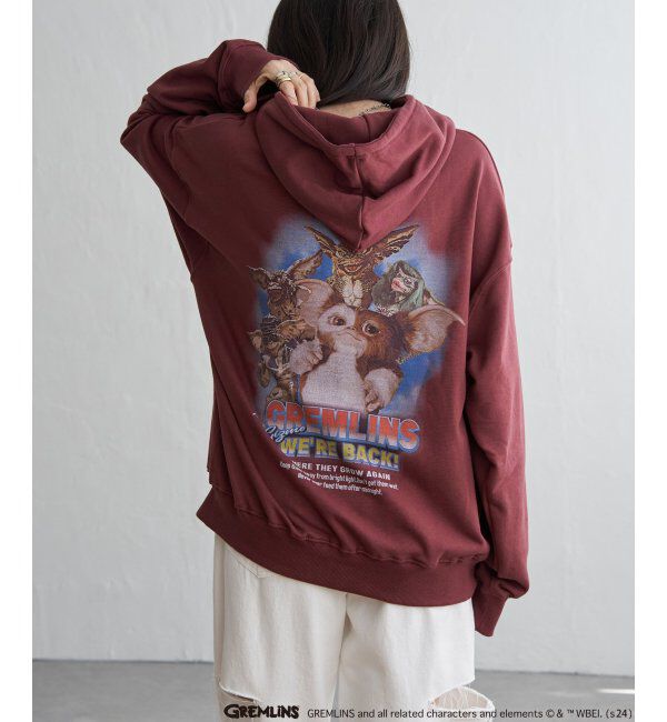 VENCE share style「GREMLINS グレムリン フォトプリント フロントジップパーカー」|パーカー|