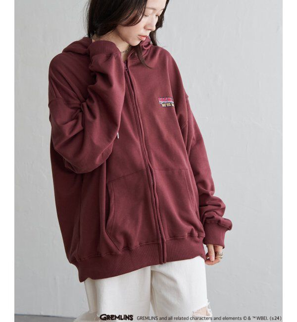 VENCE share style「GREMLINS グレムリン フォトプリント フロントジップパーカー」|パーカー|