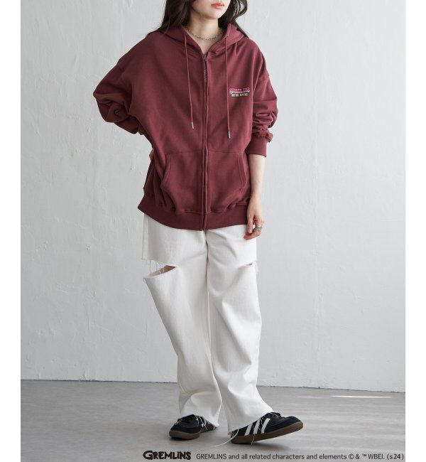 VENCE share style「GREMLINS グレムリン フォトプリント フロントジップパーカー」|パーカー|